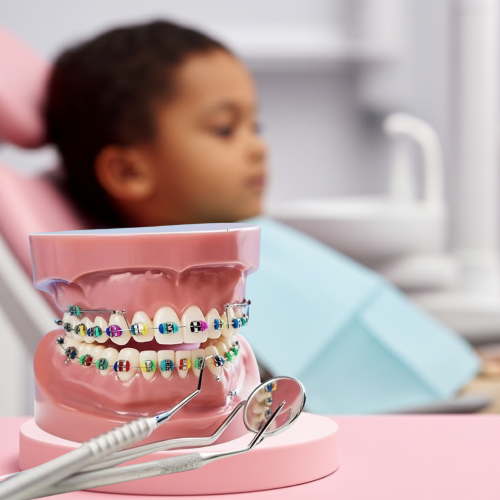 تقويم الأسنان المعدني للحالات البسيطه