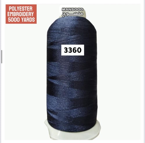 خيوط تطريز بوليستر 1