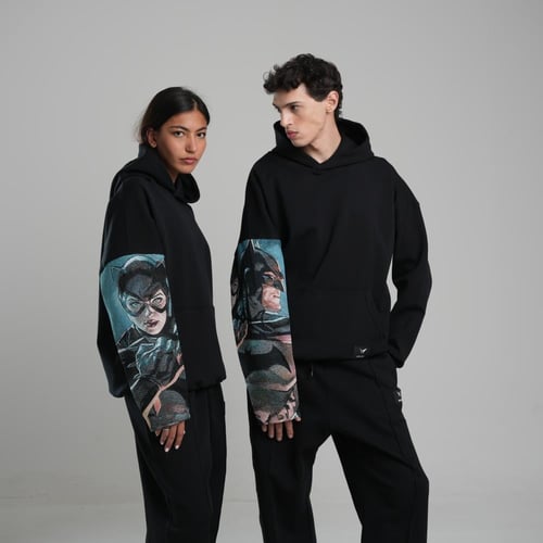 Batman and Catwoman Hoodie 02