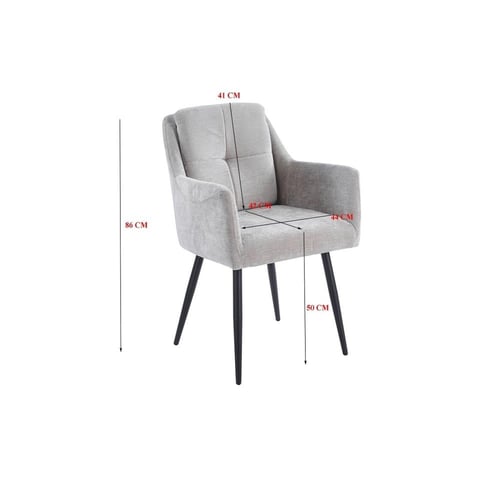 كرسي مودرن مبطن بمساند جانبية-عدة الوان