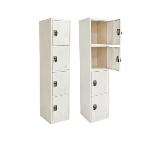 دولاب تخزين حديد رباعي - لوكر