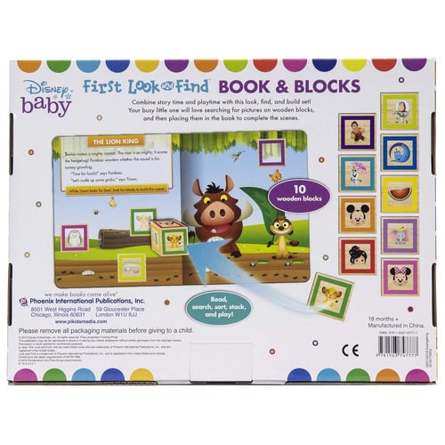 First Look and Find Book & Blocks