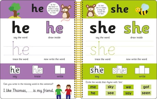 Sight Words: Wipe Clean Spirals