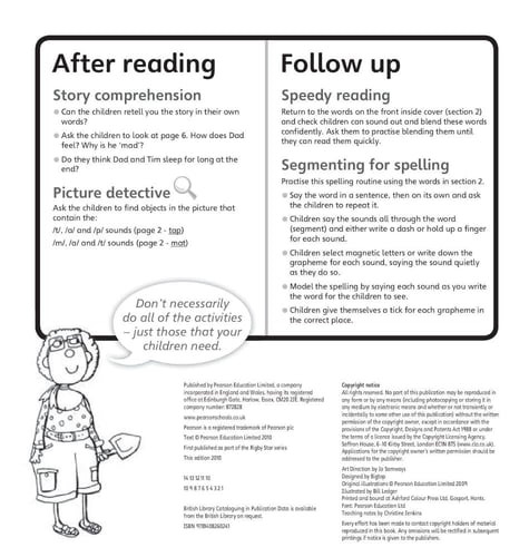 Learn to Read at Home with Phonics Bug: Pack 1 (Pa...