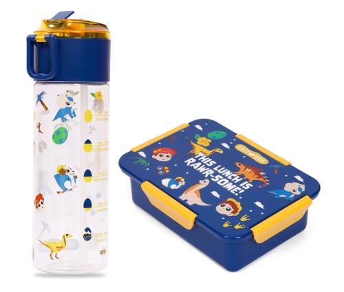 لانش بوكس مع قارورة ماء