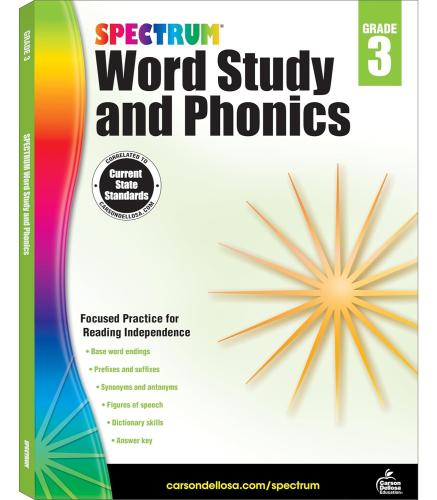 Spectrum Word Study and Phonics