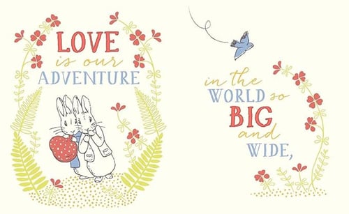 Love from Peter Rabbit