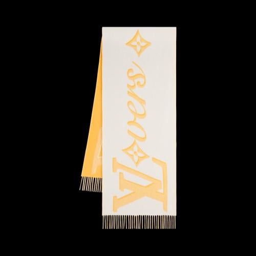 وشاح LV - رمادي فاتح