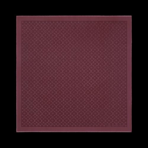 وشاح LV - أحمر Bordeaux