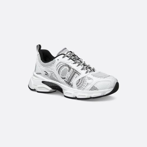 حذاء سنيكرز Dior نسائي - أبيض و أسود