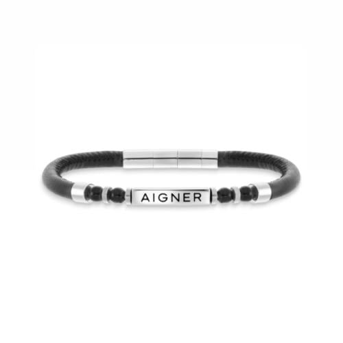 اسوارة aigner رجالي - فضي