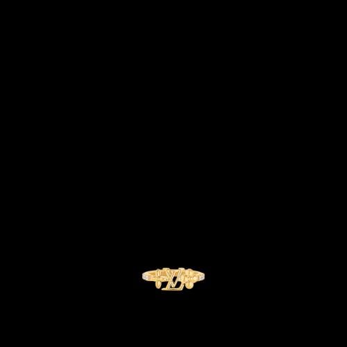 خاتم LV - ذهبي