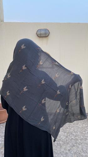 طرحه لينن مطرزة