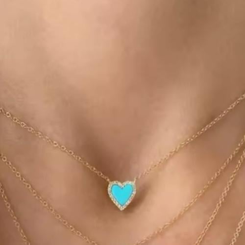 سلسال فضة 925 مطلي بالذهب للاستخدام اليومي مع احجا...