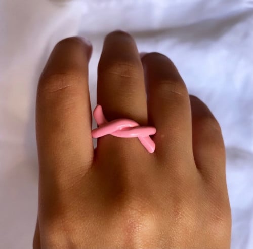 pink ring - خاتم بنك