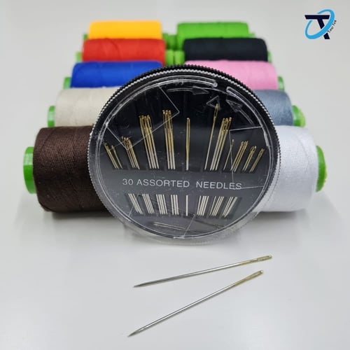 مجموعه خيوط ملونة \ و أبر