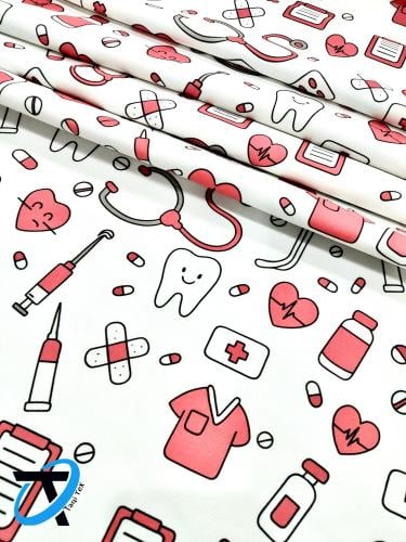 أقمشة رسومات طبية 169