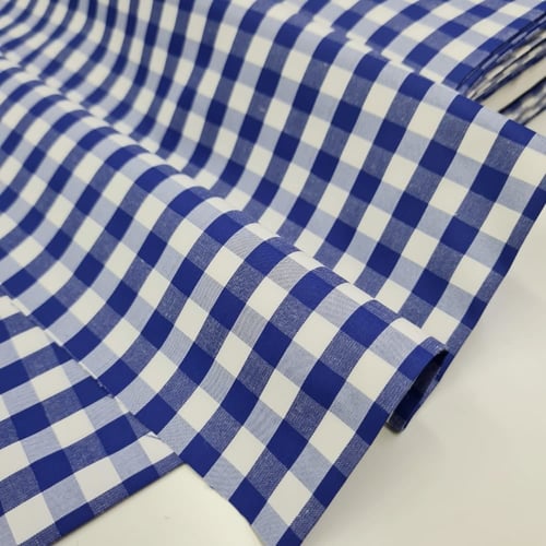 كاروهات أزرق رويال