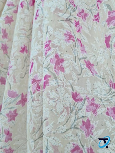 شيفون نقشة كشميري ملون /11