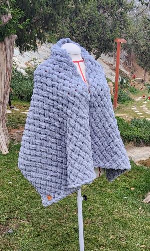 Gray shawl
