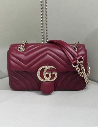 قوتشي سمول مارمونت | Gucci small marmont chain bag