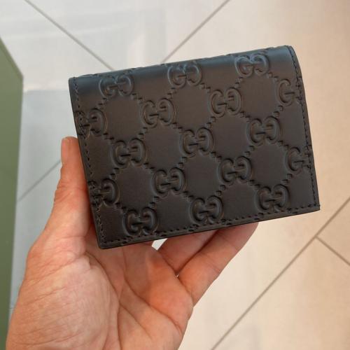 محفظه قوتشي | Gucci black wallet