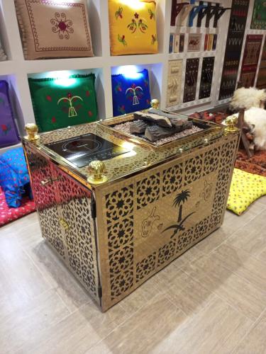 منقل نار حاتم مرتفع +عين كهرب