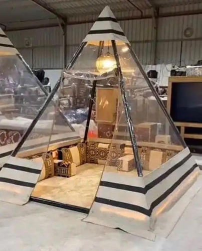 خيمة هرمية 3*3 شامل الاثاث