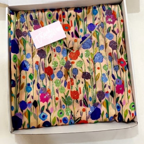 مخاوير حرير ايطالي فصوص ستة