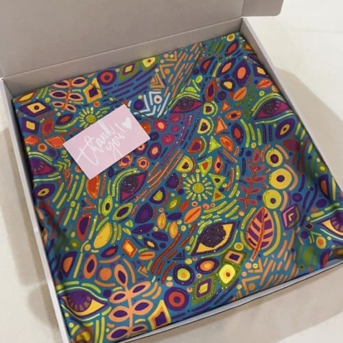 مخاوير حرير ايطالي فصوص ستة اصلي