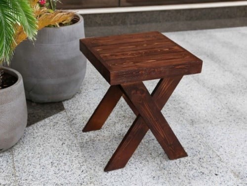 طاولة خدمة خشب اكس