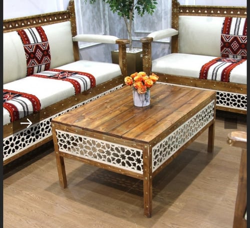 طقم خشب سويدي تطريز