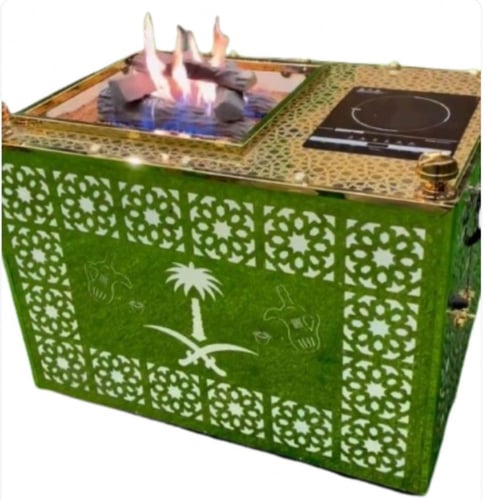 منقل نار حاتم مرتفع +عين كهرب