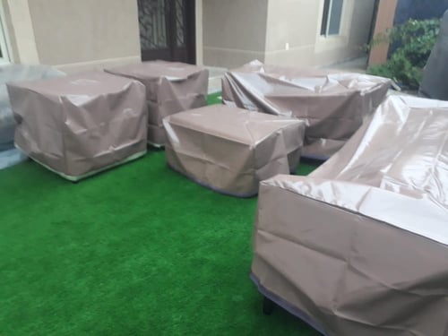 طقم اغطية حماية جلد 7-9 أشخاص (