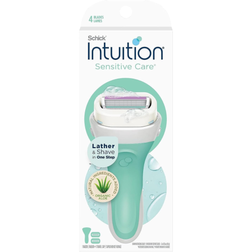 ماكينة حلاقه شيك للمناطق الحساسه بالصبار وفايتمين...