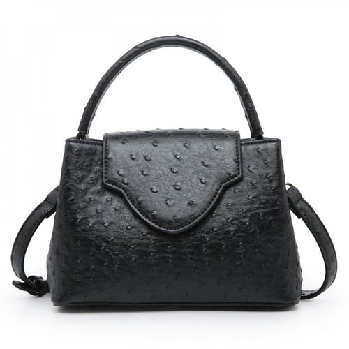 حقيبة جلد اسود bag9