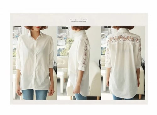 قميص ابيض blouse 9