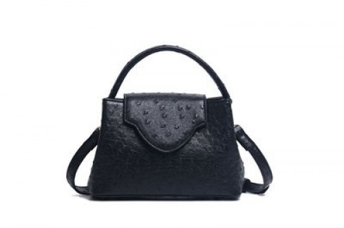 حقيبة جلد اسود bag9