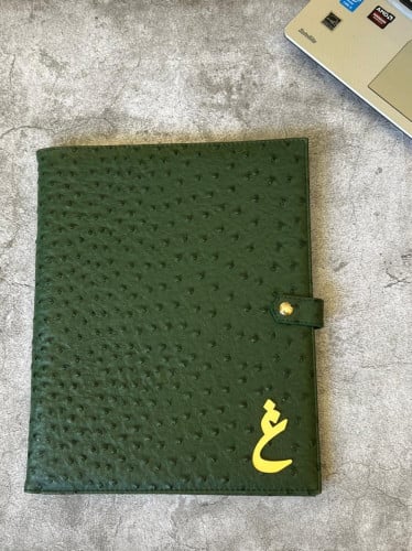 ملف جلد اخضر Folder 3