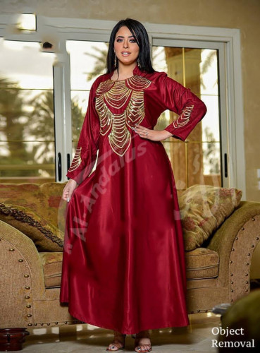 جلابية سلاسل احمر