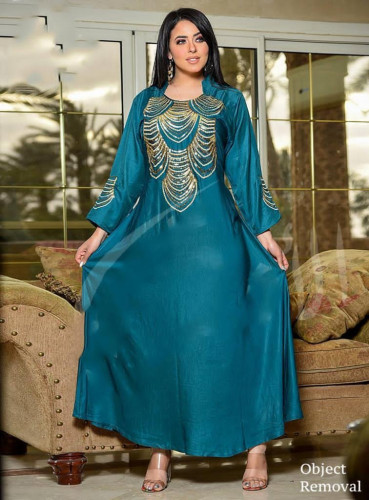 جلابية سلاسل تركواز