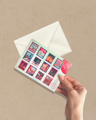 ملصقات طوابع المملكة