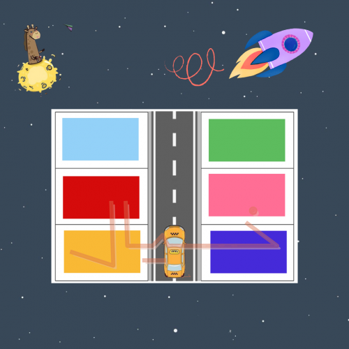 لعبة ادراكية وحدة المواصلات