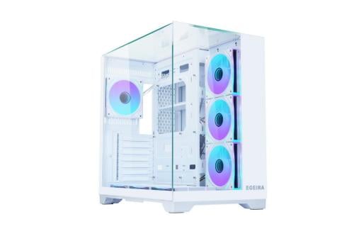 EGEIRA CASE VISION 7 Fans ARGB - White كيس كمبيوتر...