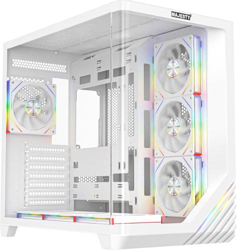 صندوق كمبيوتر ماجيستي ميد تاور بوليفارد مزود بـ بإ...