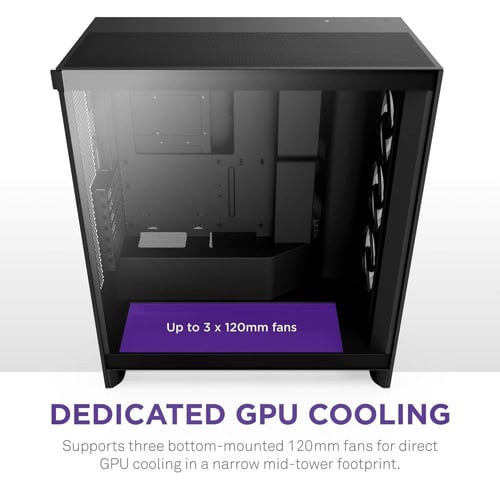 NZXT H7 Flow RGB 2024 - Mid-Tower ATX Airflow Case...