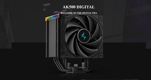 DeepCool AK500 digital Air cooler Black