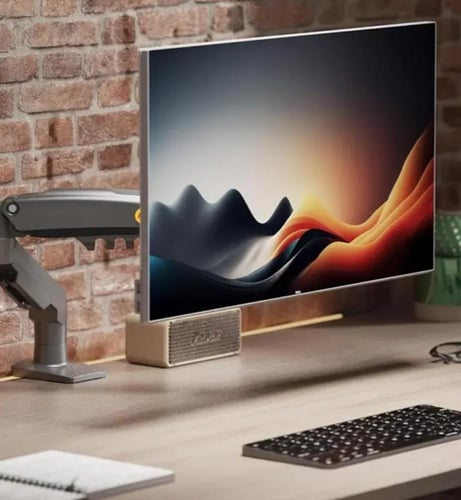 حامل شاشة مكتبي عالمي NB نورث بايو بذراع واحدة، بت...