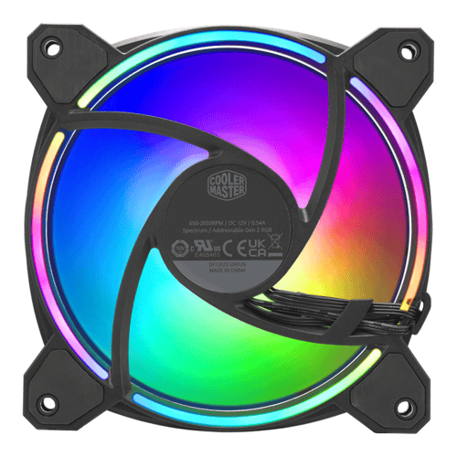 Cooler Master MasterFan MF120 Halo2 3in1 ARGB Gen...
