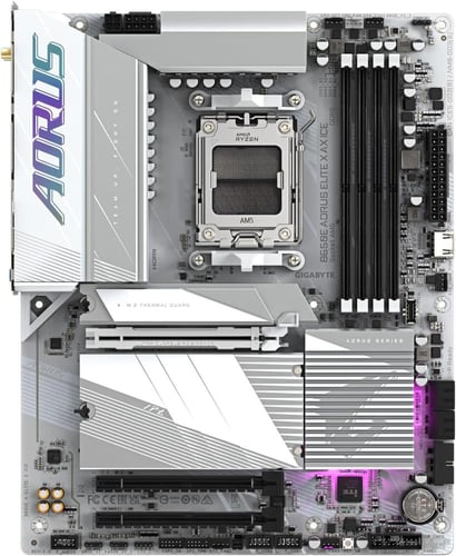 GIGABYTE B650E AORUS Elite X AX ICE AM5 LGA 1718 A...
